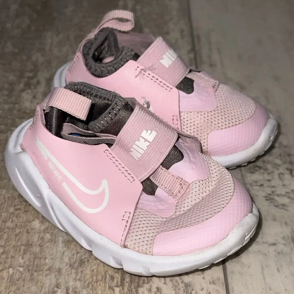 Pink Nike Flex Runner 2 Baby Shoes size 4C